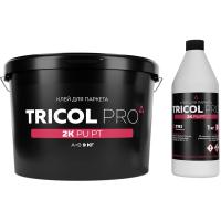 Клей для паркета TRICOL PRO 2K PU PT, Комплект 9 кг
