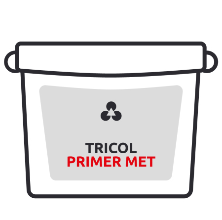 Праймер по металлу TRICOL PRIMER MET.1