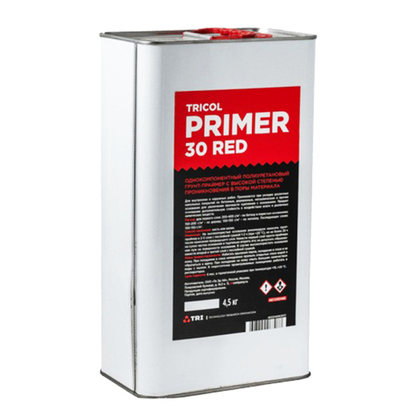 Однокомпонентный полиуретановый грунт-праймер TRICOL PRIMER.30 RED