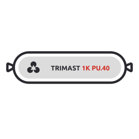 Полиуретановый герметик HYDROLASTA TRIMAST 1K PU.40 черный
